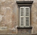 White window shutters Royalty Free Stock Photo