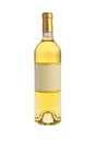 White wine bottle Royalty Free Stock Photo