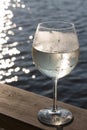 White wine spritzer Royalty Free Stock Photo