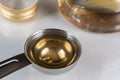 A Tablespoon of White Wine Vinegar Royalty Free Stock Photo