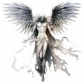 White Wings: A Yuumei-inspired Angel Drawing