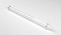 White Wireless Stylus Pen for Tablet, Phones or Graphic Design Tablet - 3D Illustration Rendering