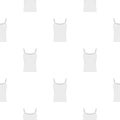 White woman tank top pattern seamless