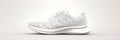 White Womens Sneakers On A White Background