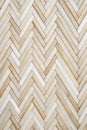 White Wood Herringbone Texture with Fishbone Design Royalty Free Stock Photo