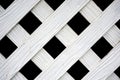 White wood lath on black background Royalty Free Stock Photo