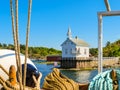 Small island in the Oslo Fjord, Norway Royalty Free Stock Photo