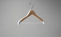 white wooden clothes hanger,