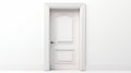 Contest-winning Poetcore White Wooden Door With Realistic Detailing