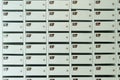 White wooden mailbox service