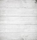 White wooden planks, tabletop, floor surface or wall. Royalty Free Stock Photo