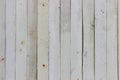 White wooden planks texture. Wooden wall. Vertical planks background. Royalty Free Stock Photo