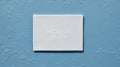 White Wool Sign Mockup: Minimalist Art Print Inspired By Molock Naid\'s New Album Royalty Free Stock Photo