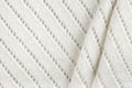 White woolen knitted fabric texture background Royalty Free Stock Photo