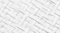 White Woven Pattern Background, Abstract Texture for Design Projects Royalty Free Stock Photo