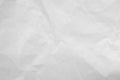 White wrinkled paper texture background Royalty Free Stock Photo