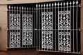 White Wrought Iron decorative gates