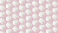 White zephyr marshmallows pattern on light pastel pink background Royalty Free Stock Photo