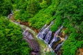 Whitebeard Falls (Biei -cho, Hokkaido) Royalty Free Stock Photo