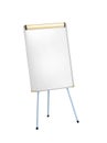 Whiteboard isolated on white