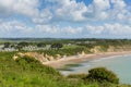 Whitecliff Bay Isle of Wight near Bembridge Royalty Free Stock Photo