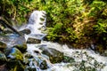 Whitecroft Falls, a waterfall on McGillivray Creek and a short hike from Sun Peaks Road near the town of Whitecroft