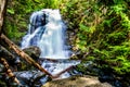 Whitecroft Falls near the town of Whitecroft in BC, Canada