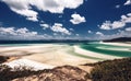 Whitehaven beach in Australia Royalty Free Stock Photo