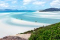 Whitehaven Beach, Whitsunday Island, Australia. Royalty Free Stock Photo