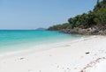 Whitehaven Beach on the Whitsunday Island. Royalty Free Stock Photo