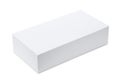 Whitel blank product box Royalty Free Stock Photo