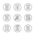 Whitepaper Download Icon Button Set