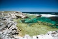 Whites Rocks and Cristal Clear Water in Rottnest Island