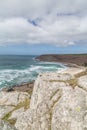 Whitesand bay in cornwall england UK