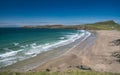 Whitesands Bay / Whitesands Beach in Pembrokeshire, Wales, UK Royalty Free Stock Photo