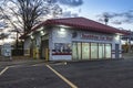 Whitesboro, New York - Nov 01, 2019: Closeup View of a Generic Automatic Car Wash Station