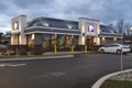 Whitesboro, New York - Nov 24, 2019: Taco Bell, a fast-food restaurant offering a Mexican inspired menu, serves has more than 5,