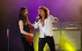 Whitesnake in concert Royalty Free Stock Photo