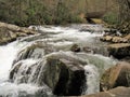 Whitetop Laurel Creek Waterfall Royalty Free Stock Photo