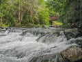 Whitetop Laurel Creek Waterfall in Virginia Royalty Free Stock Photo