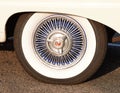 Whitewall tires on Ford Falcon Royalty Free Stock Photo