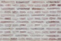 Whitewashed brick wall. Background texture Royalty Free Stock Photo