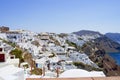 Whitewashed buildings of Oia, Santorini Royalty Free Stock Photo