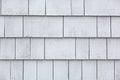 Whitewashed cedar shingles Royalty Free Stock Photo