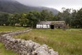 Whitewashed Country Cottage Royalty Free Stock Photo