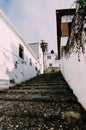 Whitewashed houses in the Sacromonte district - Granada, Spain