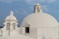 Whitewashed roof of a cathedral in Leon, Nicarag Royalty Free Stock Photo