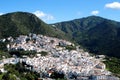 Whitewashed village, Ojen, Andalusia, Spain. Royalty Free Stock Photo
