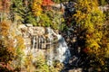 Whitewater Falls in Jocassee Gorge North Carolina Royalty Free Stock Photo
