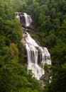 Whitewater Falls in Jocassee Gorge North Carolina Royalty Free Stock Photo